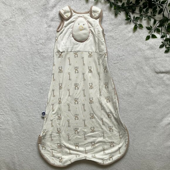 Nested Bean Zen Sack Premier 6-15M | GUC Bamboo Baby Sleep Sack Giraffe Print - Picture 1 of 16
